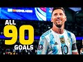 Lionel Messi ● All 90 Goals For Argentina ● 2006-2022. HD