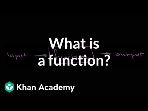 What is a function? | Functions and their graphs | Algebra II | Khan Academy