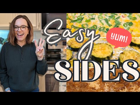 3 *NEW* yummy side dishes you've gotta try!