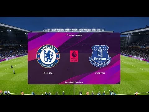 チェルシー vs エバートン 4-0|PES 20 (Chelsea vs Everton 4-0 | PES 20)