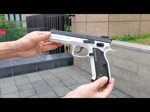 Best CZ 75 Shadow 2 Toy Pistol 2022 - Realistic Shell Ejecting Laser Tag Gun