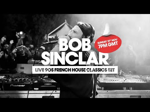 Bob Sinclar - French House Origins & Deep Classics Live DJ Mix (Defected Selectors)