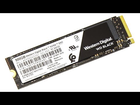 WD Black NVMe SSD Video