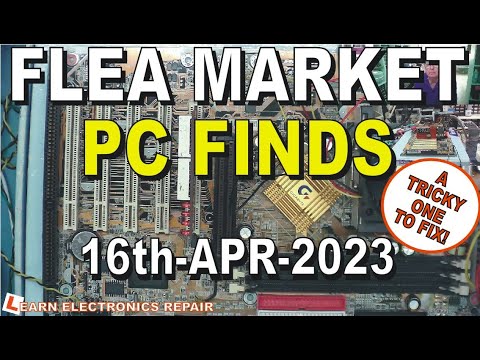 Learn Electronics Repair 6 CAR BOOTY 22 MARCH 2021