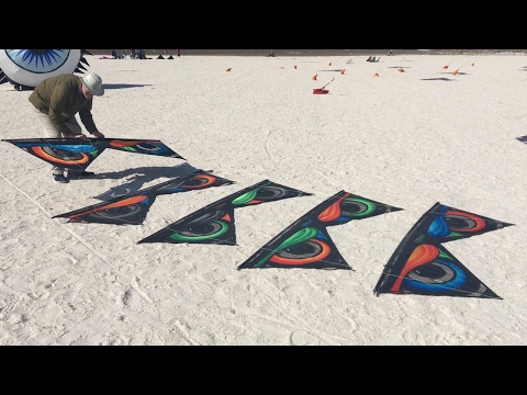 WGK 8  Quad Line Kite Stacks