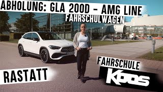 Rastatt Mercedes Benz Werk - Abholung GLA 200D AMG Line
