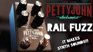 Video thumbnail for Pettyjohn Electronics RAIL Fuzz - Distortion/Fuzz/Synth sounds!! | Demo  by Claudio Tristano (4K) by Claudio Tristano
