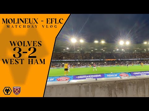 WHAT A COMEBACK (Wolves 3-2 West Ham) Molineux Matchday Vlog