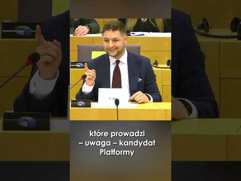 Patryk Jaki: Skandaliczne obciążanie Polski w debacie w PE
