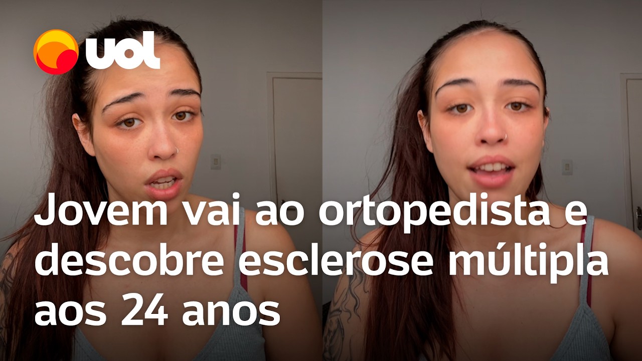 Jovem vai ao ortopedista e descobre esclerose múltipla aos 24 anos: 'O diagnóstico foi assustador'