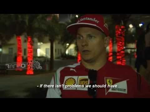 Kimi Räikkönen interview Bahrain pre-season testing 27.2.2014 // FansOfKR