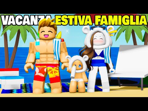 VACANZA ESTIVA DI FAMIGLIA REALISTICA SU BROOKHAVEN ROBLOX!