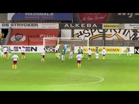 5de ronde Beker v. België; SC Lokeren-Temse - KVC Jong Lede: Penaltygoal De Oliveira 1-0!