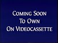 Coming Soon To Own On Videocassette 1994 2000