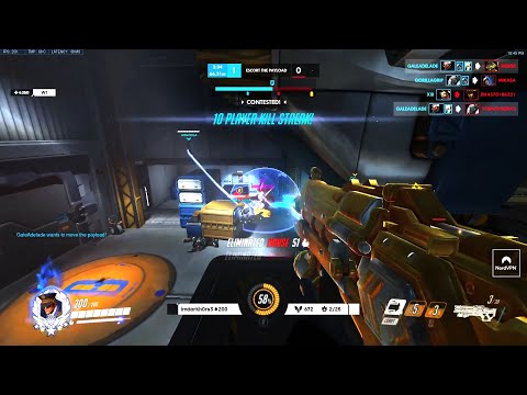 Gale Top 500 Soldier 76 - Insane Tracking! [ Overwatch Season 27 ]