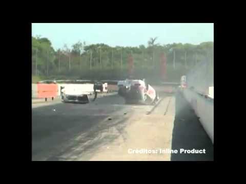 Capotagem Santa Matilde Los Hermanos Arrancada Velopark - Final Brasileiro 2010