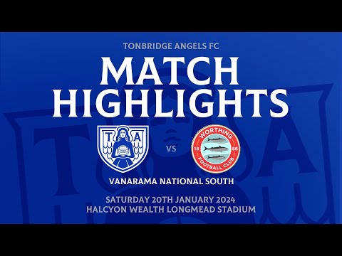 Match Highlights I Tonbridge Angels 0 Worthing 1