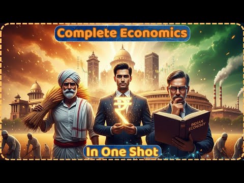 Complete Economics Part - 1 in One Video!  || SSC CGL, SSC CHSL, UPSC, PCS, NDA, CDS Revision 2025