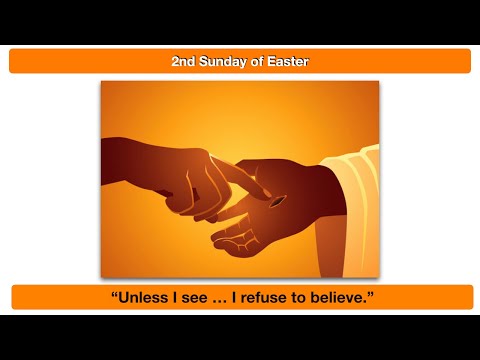 Blessed are those who have not seen and yet believe