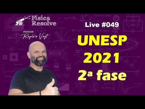 AO VIVO: RESOLUÇÃO UNESP 2021  - 2a fase