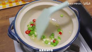 酸酸辣辣的酸汤虾滑，每一口超q弹！