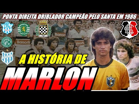 A HISTÓRIA DE "MARLON" PONTA LIGEIRO E DRIBLADOR, CAMPEÃO PELO SANTA CRUZ, FEZ FAMA EM PORTUGAL.