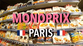 パリで有名なスーパーマーケット「モノプリ(Monoprix)」でお買い物【パリvlog】