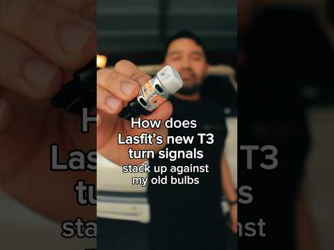 Lasfit’s new T3 turn signals for the win! 🙌 #lasfit