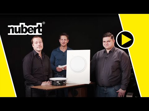 nuPro XI-2000 RC | Aktiver Einbaulautsprecher | Nubert Product Preview Show im Mai 2022 | Video 8