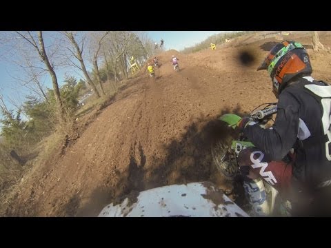Helmet Cam: Matt Hougentogler - Pagoda Pro Am - Open A - First Moto