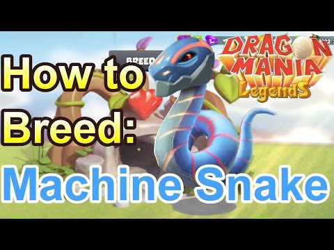 How to Breed: Machine Snake Dragon - Dragon Mania Legends (Dragon of the Week)