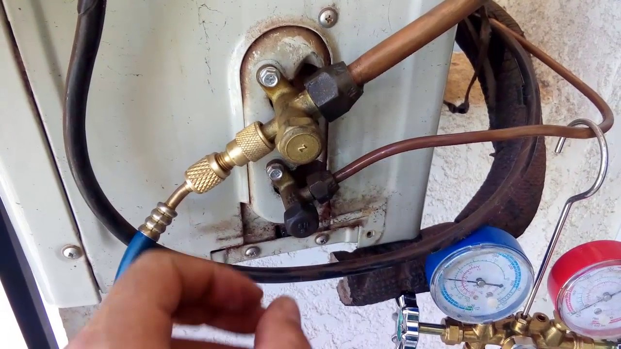 🏁 Como Recolher Gás Ar Condicionado Inverter ou Convencional