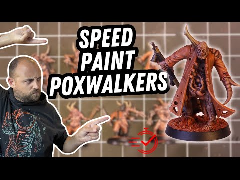 Speed Paint Poxwalkers for Death Guard!