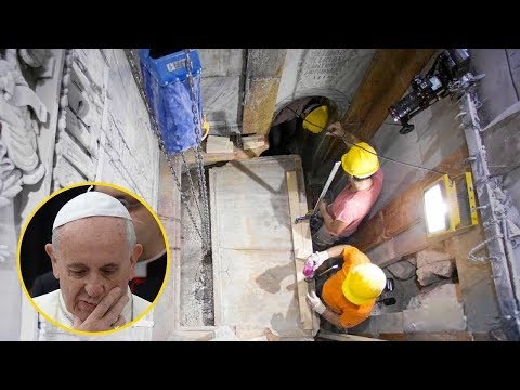 O Vaticano finalmente abriu a tumba de Cristo!