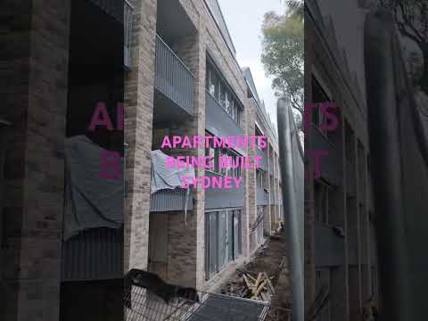 My Australia.  Apartments being built in Sydney