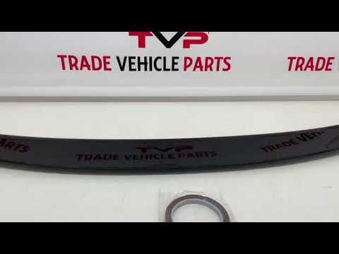 Fits BMW X6 F16 X6M F86 2014-2019 Rear Trunk Boot Lip Spoiler Gloss Black video