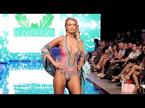 LUXEISLE Art Hearts Fashion Beach Miami Swim Week 2019 SS 2020 - Fashion Channel