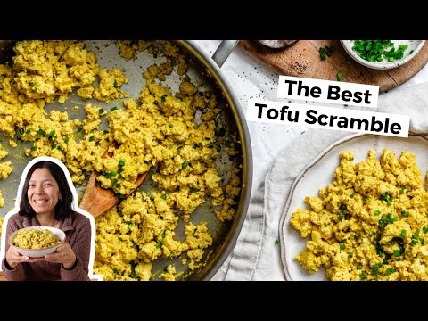 Easy Tofu Scramble | High-Protein Vegan Breakfast Recipe 🍳🌱