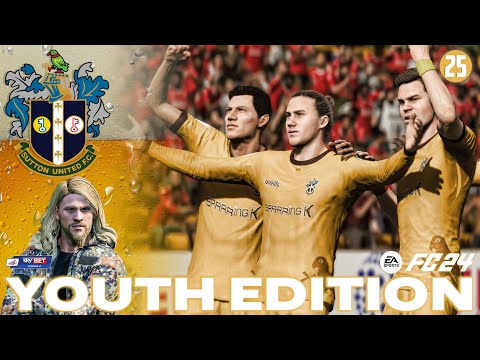 TIME FOR A DRINK! | EA FC 24 CAREER MODE - YOUTH ACADEMY | SUTTON UNITED | EP25