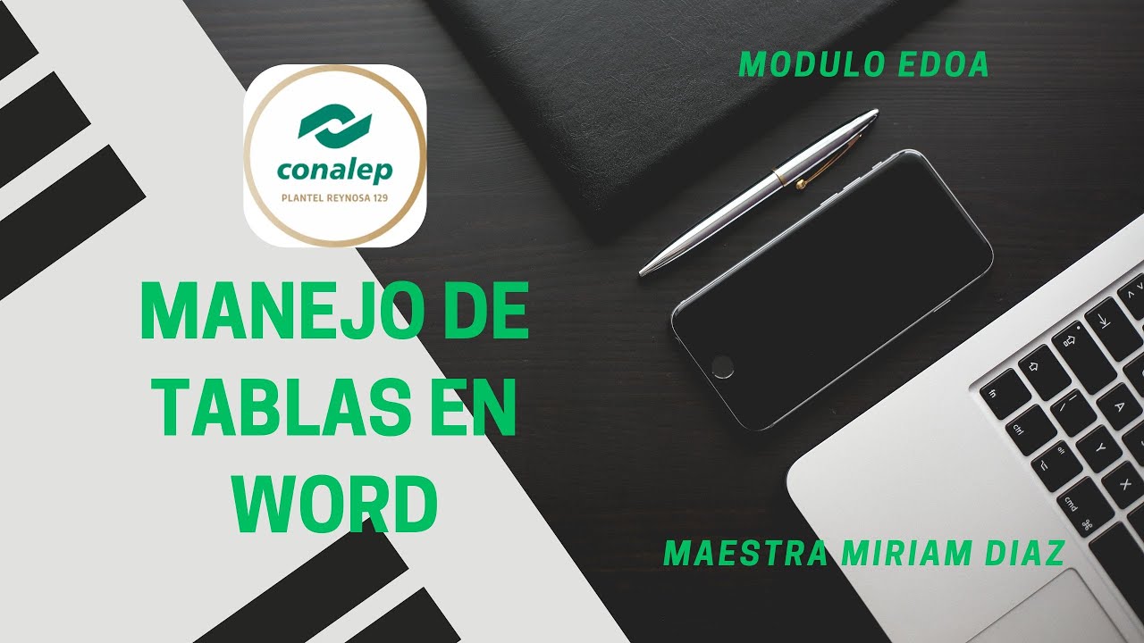 Inserción  manejo de tablas en Word