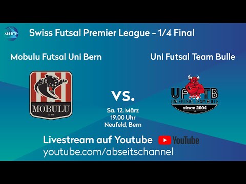 Mobulu Futsal UniBE vs. Uni Futsal Team Bulle | Swiss Futsal Premier League | 1/4-Final | 12.03.2022