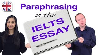 IELTS Essay - How to Improve IELTS Task 2 With Paraphrasing