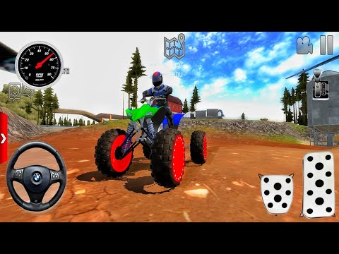 Offroad Dirt ATV Monster Quad Motor Bikes Driving Gameplay | Offroad Outlaws 3D Android Game