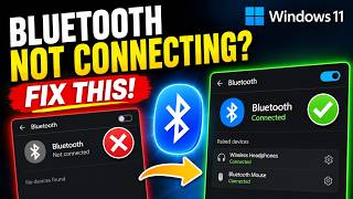 How to Fix Bluetooth Not Connecting on Windows 11 | PC 2026 Guide