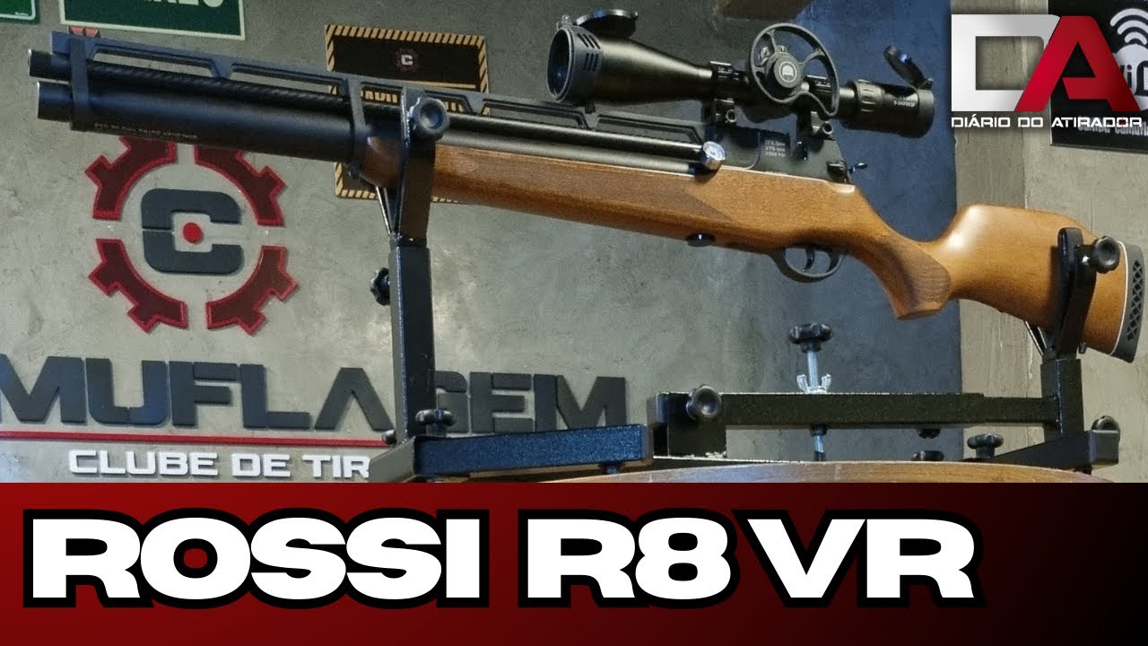 Review Carabina Rossi R8 VR 5,5mm com Válvula Reguladora