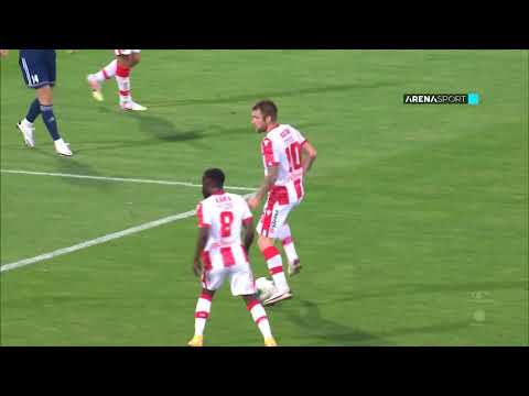 FK Crvena Zvezda Belgrad 2-1 FK Novi Pazar :: Resumos :: Videos