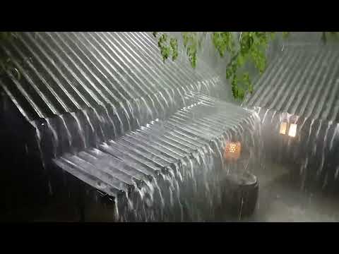 Healing Vibes of Thunder and Rain on a Tin Roof.
