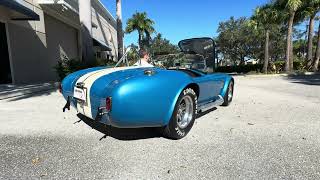 1965 Shelby Cobra 427 S/C CSX4000 Alloy Body Start Up