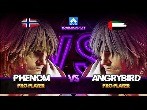 SF6 🔥 Phenom (Ken)  VS Angrybird (Ken) 🔥 - Training Set for EVO 2024