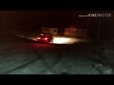 Lada 2101 Drifting in snow